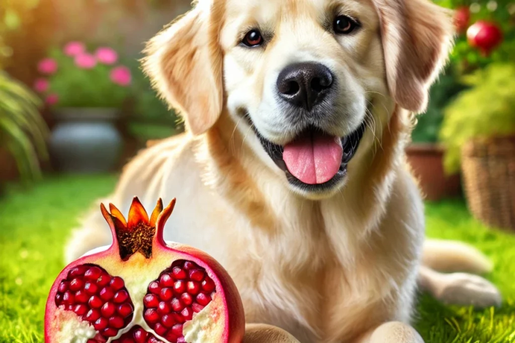 Cachorro pode comer romã