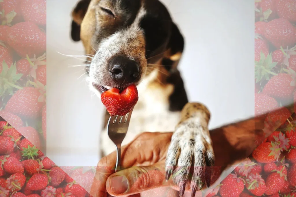 cachorro pode comer morango
