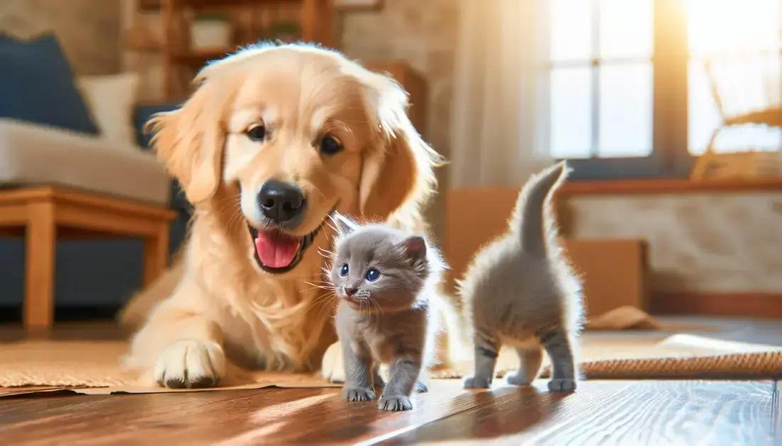 erros ao apresentar novos cachorros