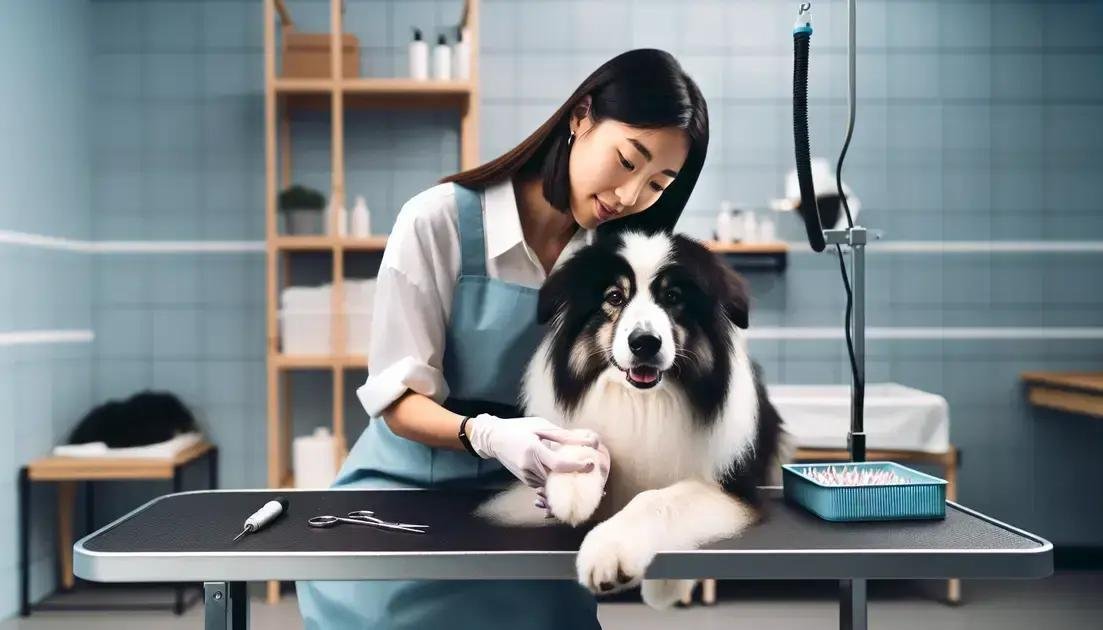 Cortar as unhas do cachorro sem dor