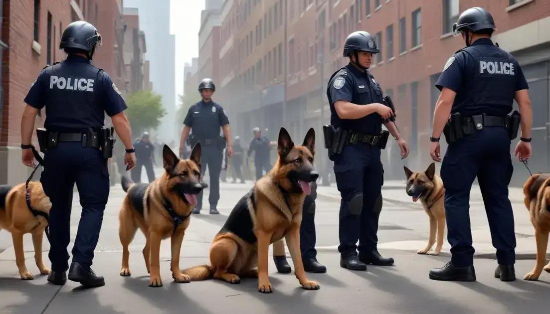 Benefícios das raças policiais na segurança pública