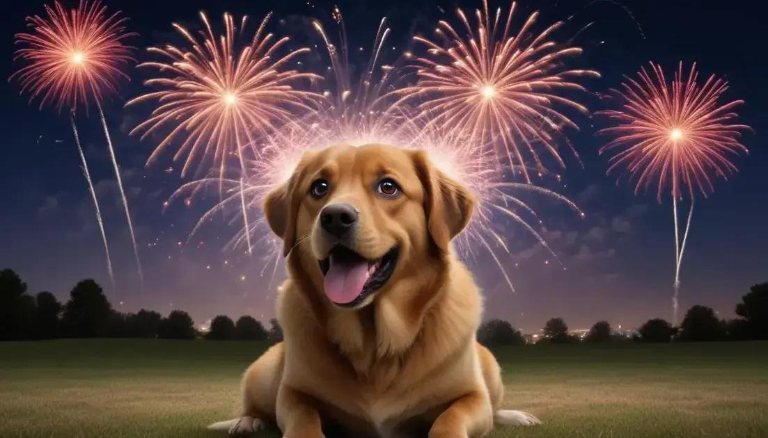 Fogos de artifício: como proteger seu cachorro do medo