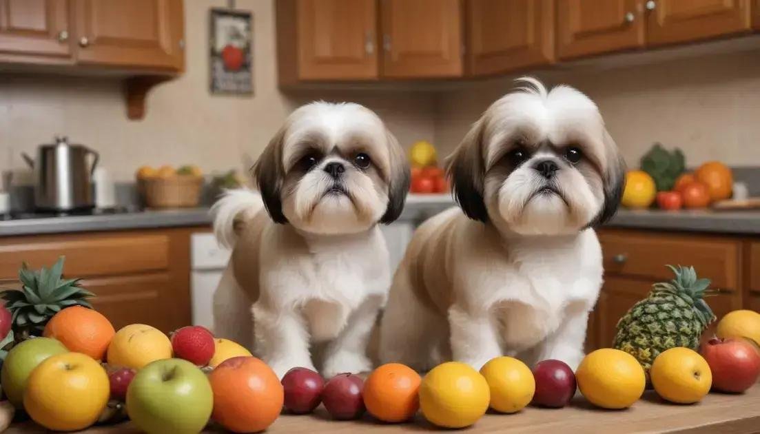 frutas que shih tzu não pode comer: saiba quais evitar para proteger seu cão