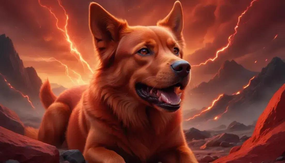 interpretações comuns para sonho com cachorro vermelho