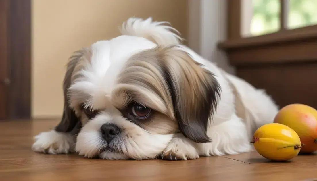 shih tzu pode comer manga: saiba se essa fruta é segura para seu pet