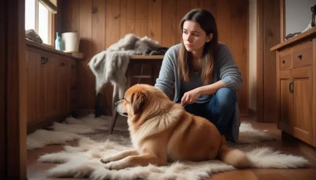 cachorro caindo muito pelo: entenda causas e dicas para ajudar seu pet