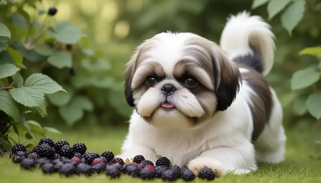 shih tzu pode comer amora: saiba o que diz a ciência e cuidados essenciais