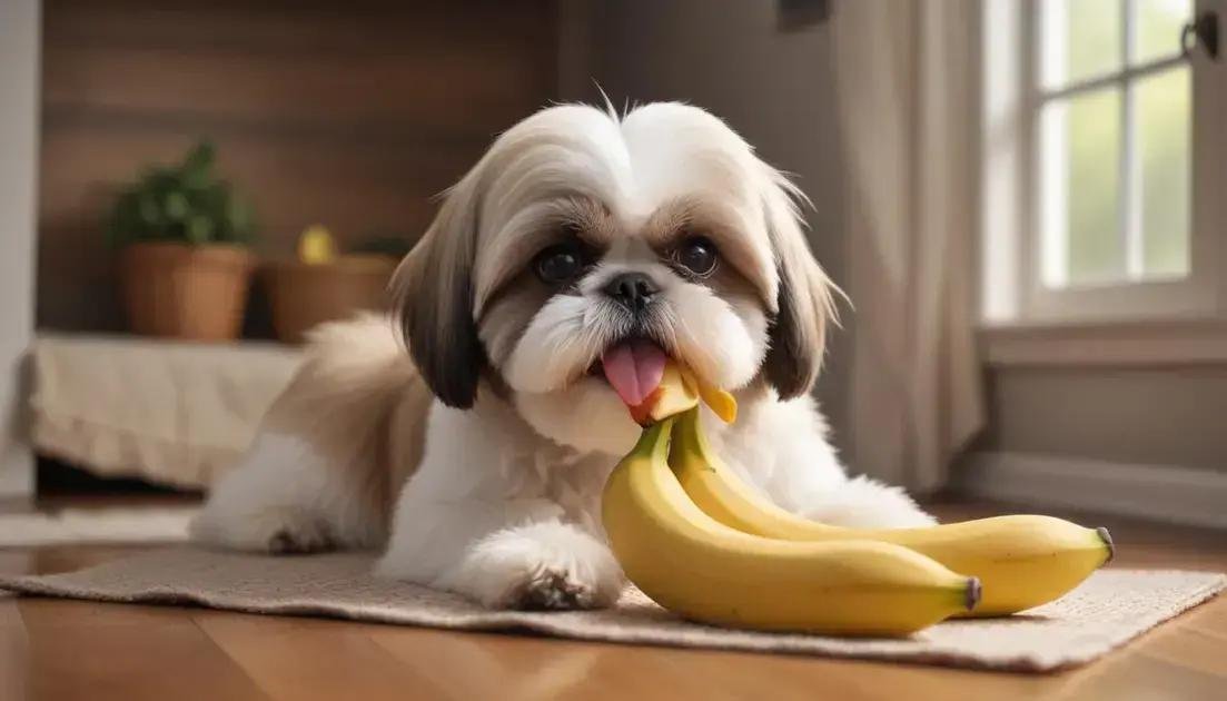 shih tzu pode comer banana? saiba o que observar antes de oferecer essa fruta