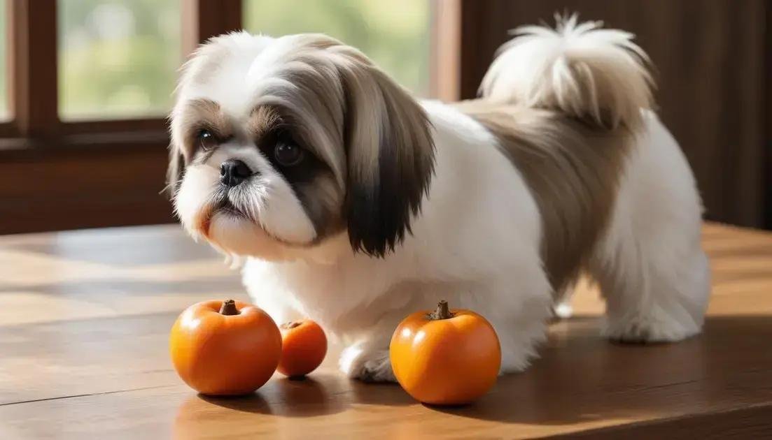 shih tzu pode comer caqui? descubra os cuidados essenciais para seu pet