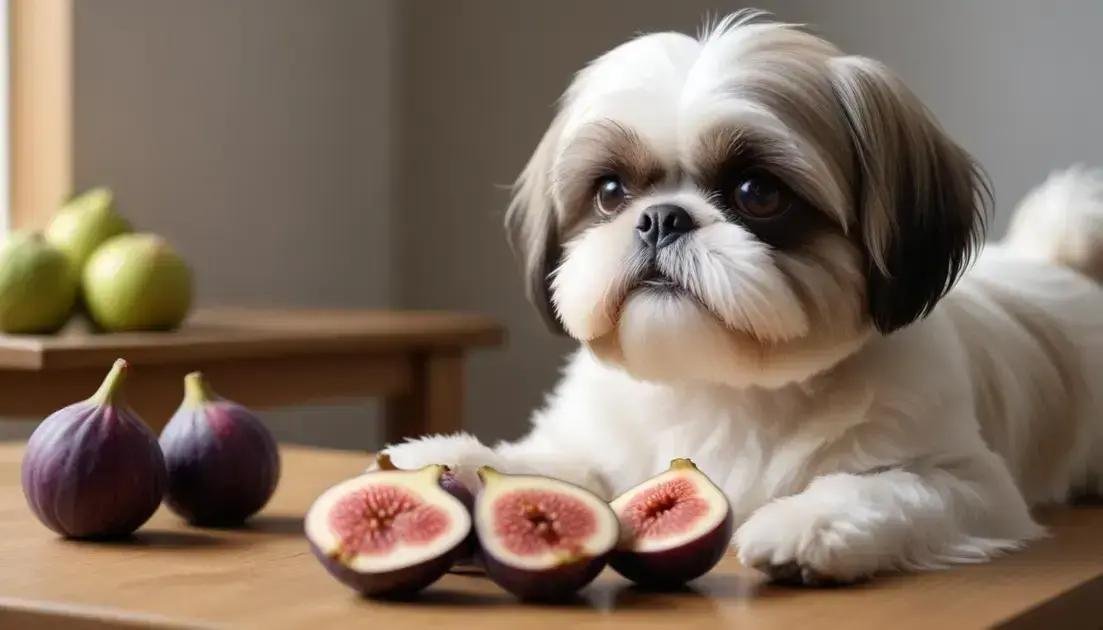 shih tzu pode comer figo: descubra se essa fruta é segura para seu pet