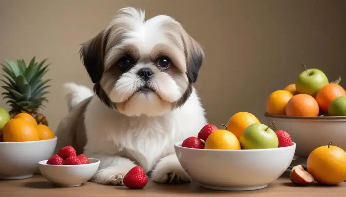 shih tzu pode comer frutas cristalizadas? saiba riscos e alternativas seguras