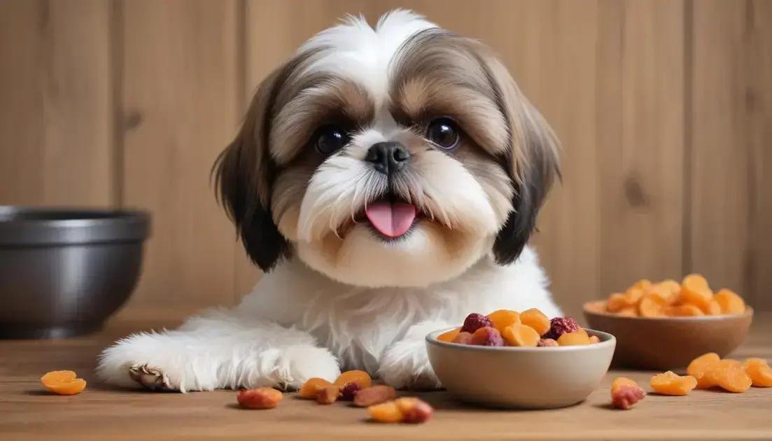 shih tzu pode comer frutas secas? saiba o que pode e o que evitar na dieta