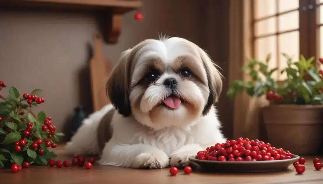 shih tzu pode comer frutas vermelhas? veja o que diz a ciência e veterinários