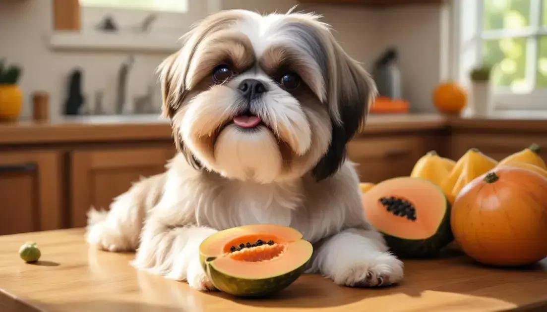 shih tzu pode comer mamão? descubra os riscos e benefícios para seu pet