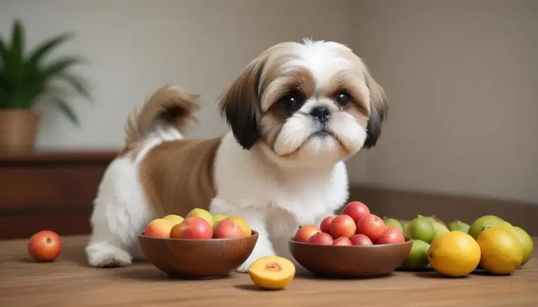 shih tzu pode comer pitanga? descubra o que dizem os especialistas sobre essa fruta