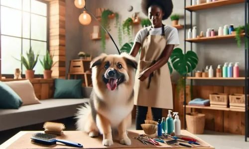 Tosa caseira em cães